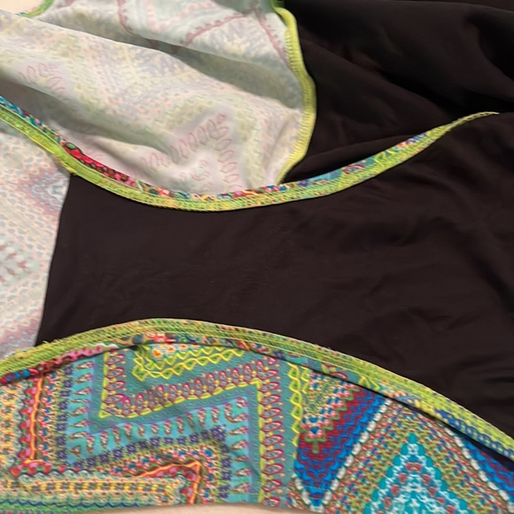 Sun & Sea Multicolor One Piece Swimsuit Size 16 - Picture 8 of 8